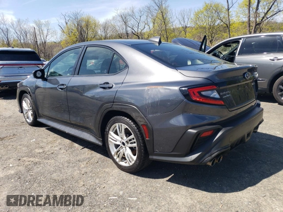 2024 Subaru WRX with VIN JF1VBAB66R9808388, listed as a Copart auction lot 54313795 with 9,666 mi miles and Salvage title. Bid and sale history available at DreamBid. Image 2.