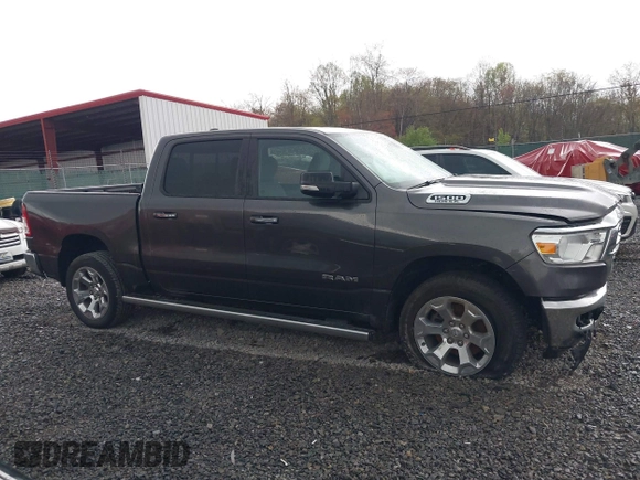 2020 Ram 1500 Big Horn with VIN 1C6SRFFT6LN167917, listed as a IAAI auction lot 42126537 with 56,839 mi miles and . Bid and sale history available at DreamBid. Image 13.