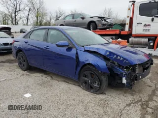 2023 Hyundai Elantra SEL with VIN 5NPLM4AG7PH104440, listed as a Copart auction lot 51312325 with 51,808 mi miles and Non Repairable. Bid and sale history available at DreamBid. Image 4.