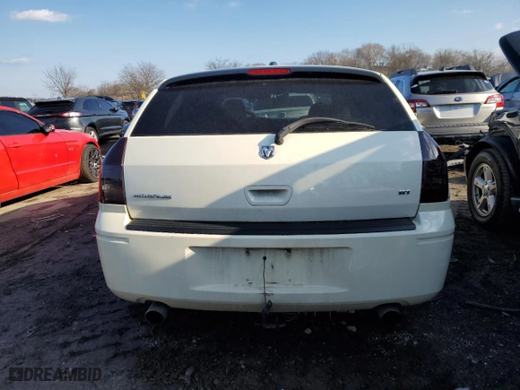 2005 Dodge Magnum RT with VIN 2D8GV58235H682430, listed as a Copart auction lot 44499215 with 177,090 mi miles and Salvage Title. Bid and sale history available at carsss.com. Image 6.