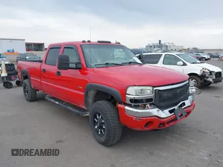 2005 GMC Sierra 3500 DRW SL with VIN 1GTHK33255F812166, listed as a IAAI auction lot 41992970 with 345,082 mi miles and . Bid and sale history available at DreamBid. Image 1.
