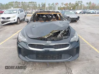 2018 Kia Stinger Premium with VIN KNAE25LA1J6011067, listed as a IAAI auction lot 40893308 with 20 mi miles. Bid and sale history available at carsss.com. Image 11.