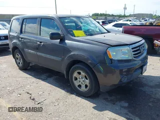 2014 Honda Pilot LX with VIN 5FNYF3H24EB021337, listed as a IAAI auction lot 42224251 with 163,734 mi miles and . Bid and sale history available at DreamBid. Image 1.