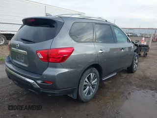 2020 Nissan Pathfinder S with VIN 5N1DR2AN9LC617344, listed as a IAAI auction lot 41368530 with 64,544 mi miles. Bid and sale history available at carsss.com. Image 4.
