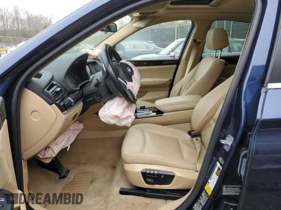 2015 BMW X4 xDrive28i with VIN 5UXXW3C50F0M87438, listed as a Copart auction lot 44620294 with 132,243 mi miles. Bid and sale history available at carsss.com. Image 7.