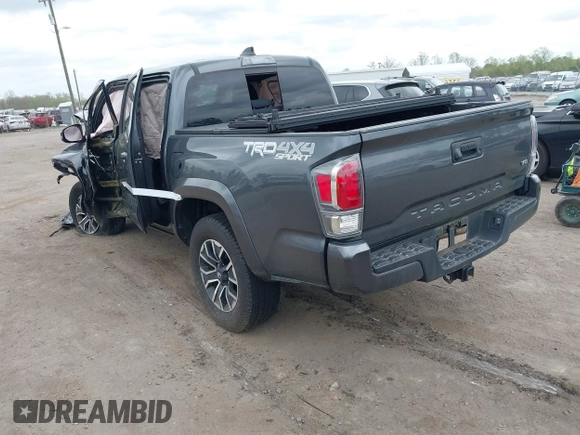 2023 Toyota Tacoma 4WD SR with VIN 3TMCZ5AN9PM538441, listed as a IAAI auction lot 41918710 with 1 mi miles. Bid and sale history available at carsss.com. Image 3.
