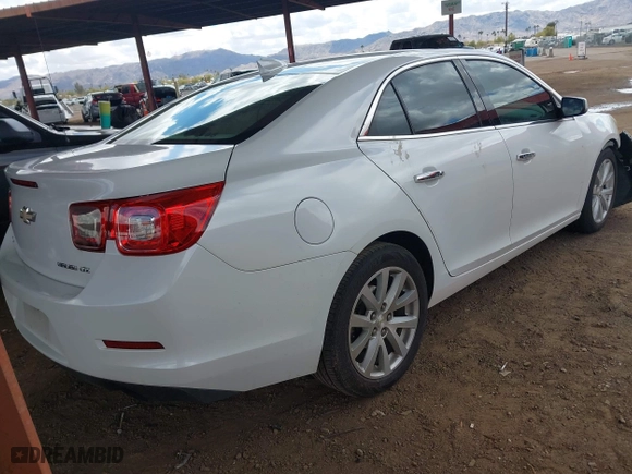 2015 Chevrolet Malibu LTZ with VIN 1G11F5SL7FF223688, listed as a IAAI auction lot 41756239 with 124,823 mi miles. Bid and sale history available at carsss.com. Image 4.
