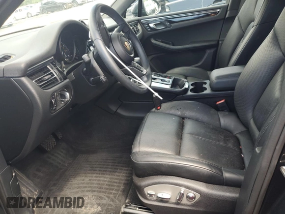 2024 Porsche Macan with VIN WP1AA2A54RLB14018, listed as a Copart auction lot 57595635 with 19,722 mi miles and Salvage title. Bid and sale history available at DreamBid. Image 7.