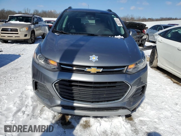 2020 Chevrolet Trax LT with VIN 3GNCJLSB3LL321930, listed as a Copart auction lot 46072075 with 25,620 mi miles and Salvage Title. Bid and sale history available at DreamBid. Image 5.