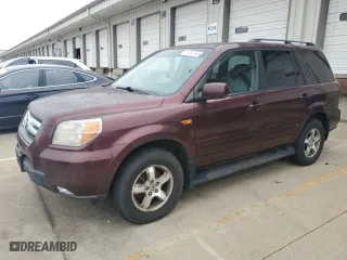 2008 Honda Pilot EX-L with VIN 5FNYF18798B002187, listed as a Copart auction lot 51062765 with 217,535 mi miles and Clean Title. Bid and sale history available at carsss.com. Image 1.