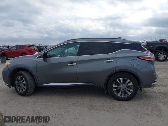 2017 Nissan Murano S with VIN 5N1AZ2MG2HN117540, listed as a IAAI auction lot 41174411 with 168,831 mi miles and . Bid and sale history available at DreamBid. Image 15.