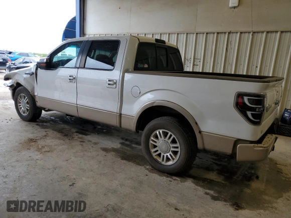 2011 Ford F-150 XL with VIN 1FTFW1CF8BKE08865, listed as a Copart auction lot 55792615 with 75,597 mi miles and Salvage title. Bid and sale history available at DreamBid. Image 2.