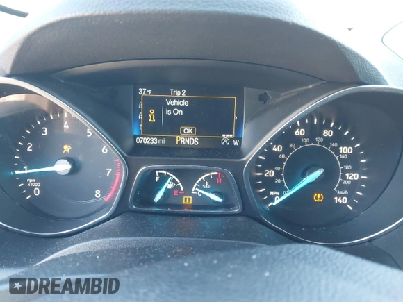 2018 Ford Escape SE with VIN 1FMCU0GD0JUA87303, listed as a IAAI auction lot 41612502 with 70,233 mi miles. Bid and sale history available at carsss.com. Image 7.