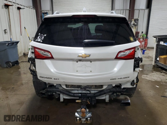 2019 Chevrolet Equinox Premier with VIN 2GNAXYEX4K6154698, listed as a Copart auction lot 48038335 with 113,286 mi miles and Salvage Title. Bid and sale history available at carsss.com. Image 6.
