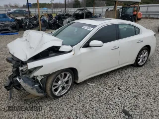 2012 Nissan Maxima 3.5 SV with VIN 1N4AA5AP1CC808778, listed as a Copart auction lot 85738344 with 0 mi miles and Salvage Title. Bid and sale history available at carsss.com. Image 1.