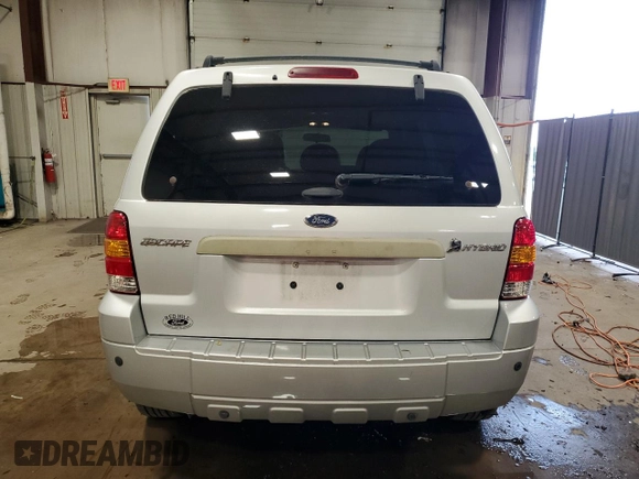 2006 Ford Escape Hybrid with VIN 1FMCU96H06KB01213, listed as a Copart auction lot 73339694 with 95,046 mi miles and Salvage Title. Bid and sale history available at carsss.com. Image 6.
