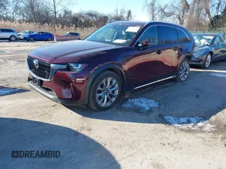 2024 Mazda CX-90 3.3 Turbo Premium Plus with VIN JM3KKEHD3R1143143, listed as a IAAI auction lot 41161865 with 15,686 mi miles. Bid and sale history available at carsss.com. Image 2.