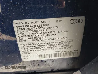 2023 Audi Q5 S line Premium Plus z VIN WA1EAAFY6P2038315, wystawiony jako IAAI lot #41990125 z przebiegiem 31 787 mil mil oraz . Historia ofert i sprzedaży dostępna na DreamBid. Obrazek 9.