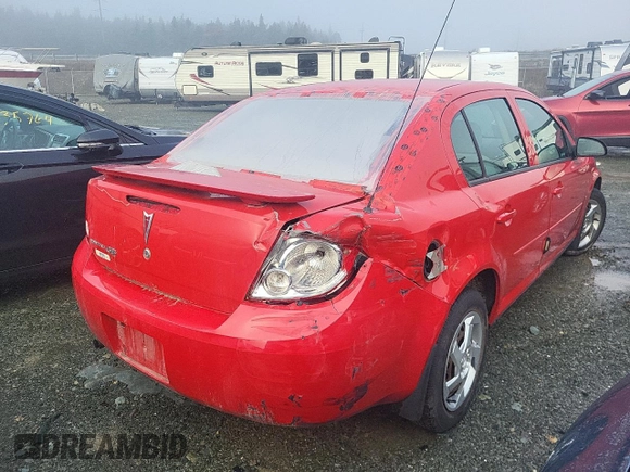 2008 Pontiac G5 z VIN 1G2AL55F987295340, wystawiony jako Copart lot #79253444 z przebiegiem Nie podano mil oraz Czysty tytuł • Clean title. Historia ofert i sprzedaży dostępna na DreamBid. Obrazek 3.