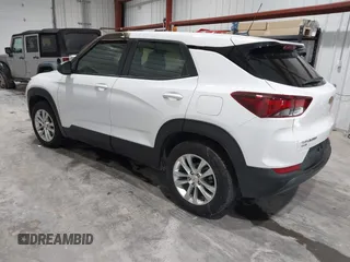 2022 Chevrolet TrailBlazer LS with VIN KL79MNSL3NB048164, listed as a IAAI auction lot 41508087 with 1 mi miles. Bid and sale history available at carsss.com. Image 3.