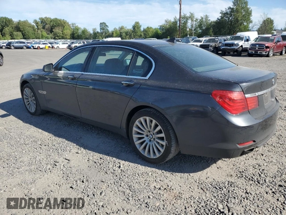 2011 BMW 7 Series 750Li xDrive with VIN WBAKC8C52BC432349, listed as a Copart auction lot 56072525 with 133,073 mi miles and Salvage title. Bid and sale history available at DreamBid. Image 2.