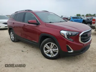 2019 GMC Terrain SLE with VIN 3GKALMEV2KL367595, listed as a Copart auction lot 51835225 with 0 mi miles and Clean Title. Bid and sale history available at carsss.com. Image 4.