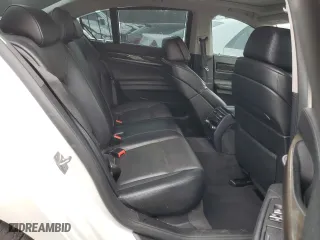 2012 BMW 7 Series 750i xDrive with VIN WBAKC6C54CDX99334, listed as a Copart auction lot 45408845 with 0 mi miles and Salvage Title. Bid and sale history available at carsss.com. Image 10.