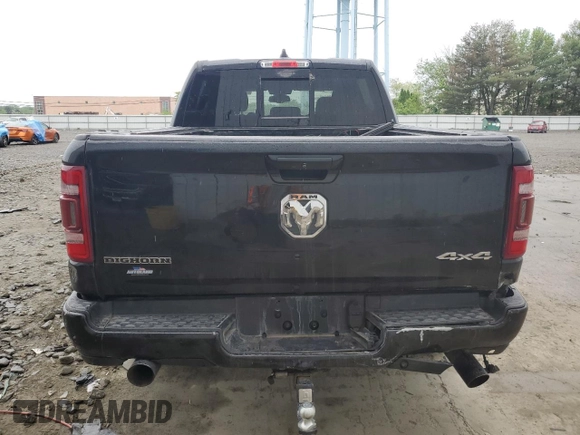 2019 Ram 1500 Big Horn with VIN 1C6SRFFT5KN698816, listed as a Copart auction lot 55287665 with 143,969 mi miles and Salvage title. Bid and sale history available at DreamBid. Image 6.