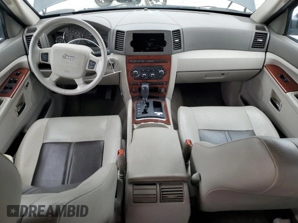 2005 Jeep Grand Cherokee Limited with VIN 1J4HR58N75C629440, listed as a Copart auction lot 58539715 with 146,144 mi miles and Salvage title. Bid and sale history available at DreamBid. Image 8.