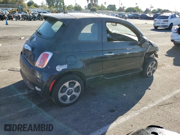 2013 FIAT 500e с VIN 3C3CFFGEXDT732116, выставлен на аукционе Copart как лот 74983534 с пробегом 69 446 миль миль и Списание • Salvage title. История ставок и продаж доступна на DreamBid. Изображение 3.