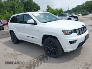 2022 Jeep Grand Cherokee Laredo X with VIN 1C4RJFAG7NC147361, listed as a IAAI auction lot 42536760 with 33,509 mi miles and . Bid and sale history available at DreamBid. Image 1.