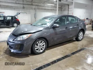 2013 Mazda 3 i Touring with VIN JM1BL1VP9D1834621, listed as a Copart auction lot 53509025 with 101,785 mi miles and Salvage Title. Bid and sale history available at DreamBid. Image 1.