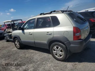 2008 Hyundai Tucson SE with VIN KM8JN12D88U895247, listed as a Copart auction lot 75433954 with 125,198 mi miles and Salvage Title. Bid and sale history available at carsss.com. Image 2.