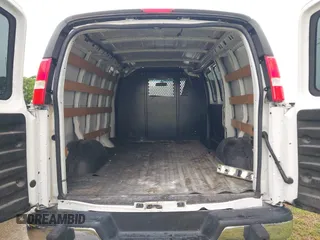2021 Chevrolet Express Cargo with VIN 1GCWGAFP2M1204749, listed as a IAAI auction lot 42672844 with 57,795 mi miles and . Bid and sale history available at DreamBid. Image 8.