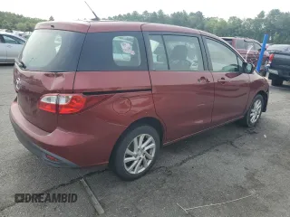 2012 Mazda 5 Sport with VIN JM1CW2BL4C0110696, listed as a Copart auction lot 58699865 with 201,603 mi miles and Salvage title. Bid and sale history available at DreamBid. Image 3.