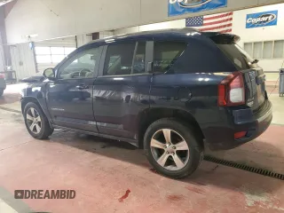 2016 Jeep Compass High Altitude Edition with VIN 1C4NJDEB7GD730026, listed as a Copart auction lot 53608505 with 67,386 mi miles and Salvage Title. Bid and sale history available at carsss.com. Image 2.