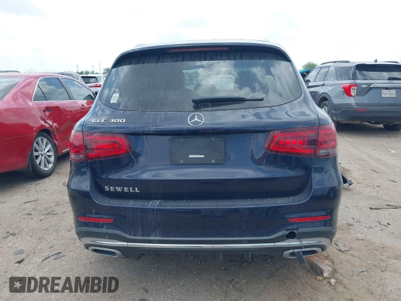 2022 Mercedes-Benz GLC 300 with VIN W1N0G8DBXNG074877, listed as a IAAI auction lot 42166865 with 56,503 mi miles and . Bid and sale history available at DreamBid. Image 17.