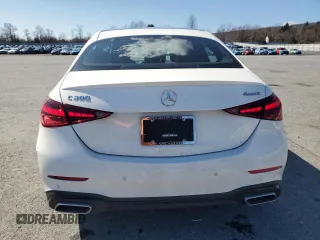 2024 Mercedes-Benz C 300 with VIN W1KAF4HB3RR204628, listed as a Copart auction lot 48146225 with 3,282 mi miles and Salvage Title. Bid and sale history available at DreamBid. Image 6.