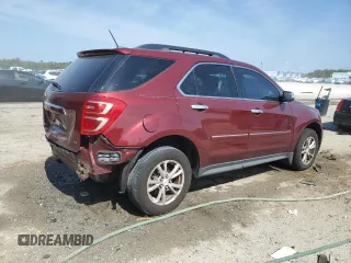 2017 Chevrolet Equinox LT with VIN 2GNALCEKXH1500536, listed as a Copart auction lot 55671625 with 213,413 mi miles and Salvage Title. Bid and sale history available at DreamBid. Image 3.