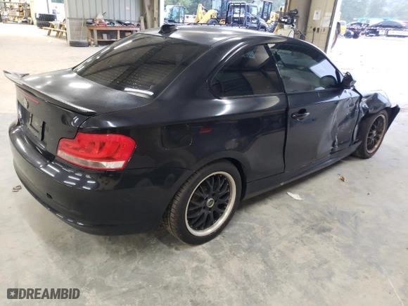 2012 BMW 1 Series 128i with VIN WBAUP7C59CVP22603, listed as a Copart auction lot 70217864 with 0 mi miles and Salvage Title. Bid and sale history available at carsss.com. Image 3.