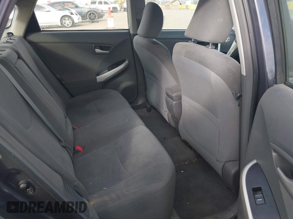 2011 Toyota Prius I with VIN JTDKN3DU2B1386328, listed as a IAAI auction lot 41598572 with 229,231 mi miles. Bid and sale history available at carsss.com. Image 8.