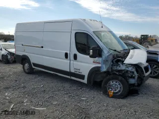 2021 Ram ProMaster Cargo Van with VIN 3C6LRVDG3ME524206, listed as a Copart auction lot 83897724 with 251,773 mi miles and Salvage Title. Bid and sale history available at carsss.com. Image 4.