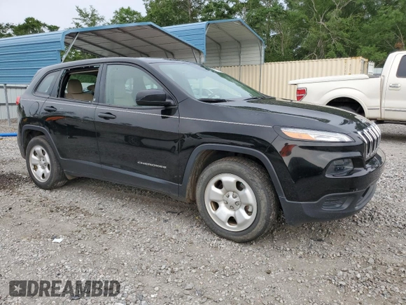 2017 Jeep Cherokee Altitude z VIN 1C4PJLAS8HW585318, wystawiony jako Copart lot #57315775 z przebiegiem 65 398 mil mil oraz Szkoda całkowita • Salvage title. Historia ofert i sprzedaży dostępna na DreamBid. Obrazek 4.