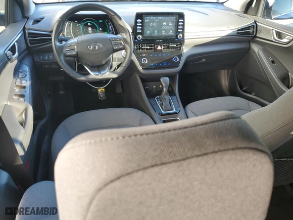 2020 Hyundai Ioniq Hybrid SE with VIN KMHC75LC6LU200899, listed as a Copart auction lot 87197114 with 37,569 mi miles and Salvage Title. Bid and sale history available at carsss.com. Image 8.