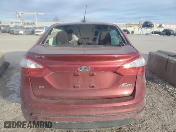 2017 Ford Fiesta SE with VIN 3FADP4BJ4HM125852, listed as a Copart auction lot 89337965 with 134,428 mi miles and Salvage Title. Bid and sale history available at DreamBid. Image 6.