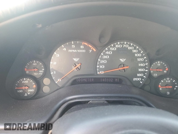 2004 Chevrolet Corvette with VIN 1G1YY22G445132598, listed as a Copart auction lot 77267244 with 140,102 mi miles and Salvage Title. Bid and sale history available at carsss.com. Image 9.