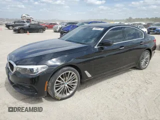 2018 BMW 5 Series 530i with VIN WBAJA5C54JG899845, listed as a Copart auction lot 48994145 with 57,379 mi miles and Salvage Title. Bid and sale history available at carsss.com. Image 1.