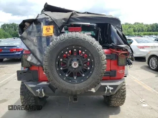 2014 Jeep Wrangler Sport with VIN 1C4AJWAG4EL205584, listed as a Copart auction lot 63671245 with Not provided miles and Salvage title. Bid and sale history available at DreamBid. Image 6.