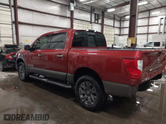 2017 Nissan Titan SV with VIN 1N6AA1E53HN529594, listed as a IAAI auction lot 41479406 with 121,715 mi miles and . Bid and sale history available at DreamBid. Image 3.