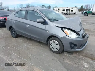 2017 Mitsubishi Mirage G4 ES with VIN ML32F3FJ4HHF18916, listed as a IAAI auction lot 41719538 with 84,259 mi miles. Bid and sale history available at carsss.com. Image 1.